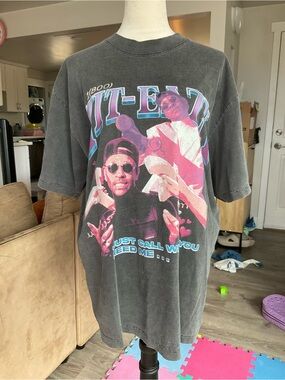 📞Game Changer Eazy-E NWA Vintage Acid Wash Hip Hop Graphic Tee Men’s Large
